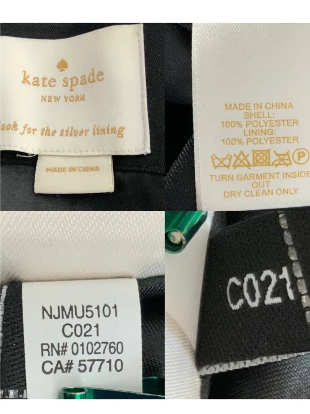Kate Spade Embellished Cupcake Dress 0 Black Mini Sleeveless Pockets